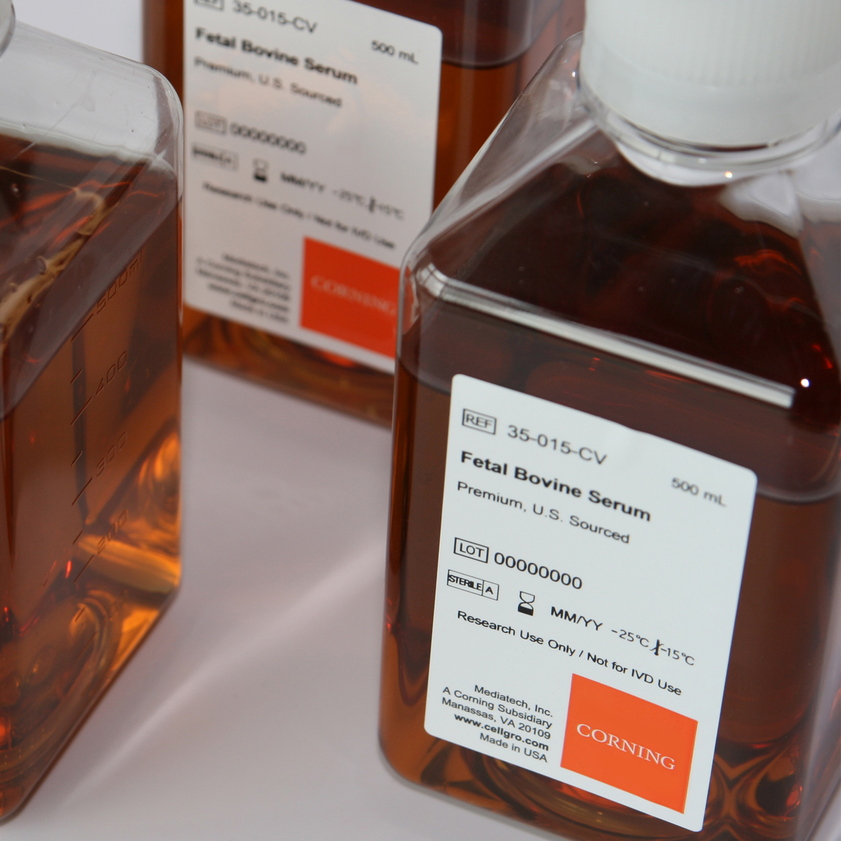 FBS Sample Reservation Request Media Sera Corning